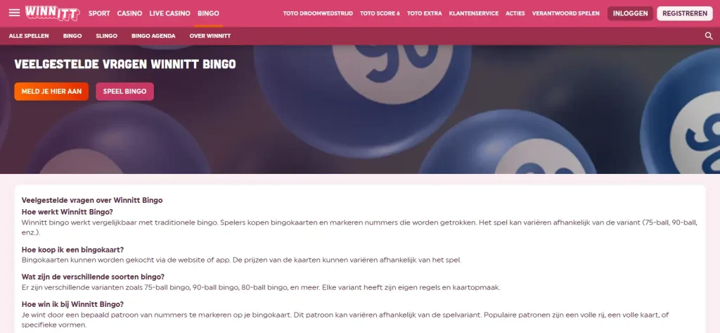 Officiële Winnitt FAQ over iDEAL en een bankrekening op eigen naam